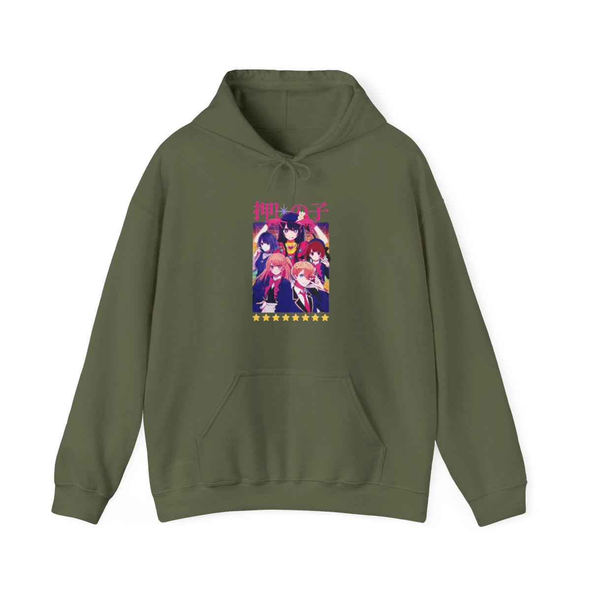 Oshi no Ko Streetwear Hoodie | Anime Ape - alternate angle 4, merchandise